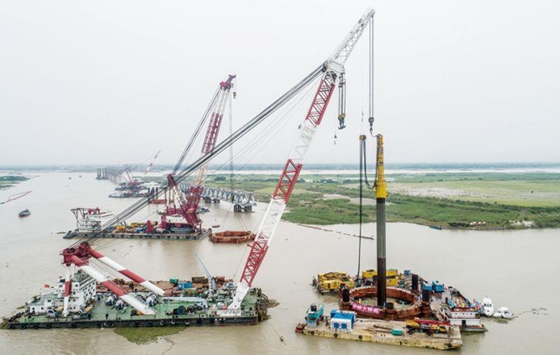 插打鋼管樁-大橋局 插打鋼管樁-大橋局